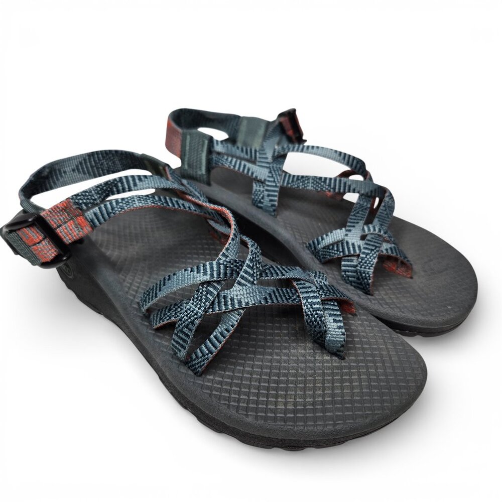 Chaco Z/2 Strappy Canvas Toe Ring Hiking Sandals Women Outdoor W6
